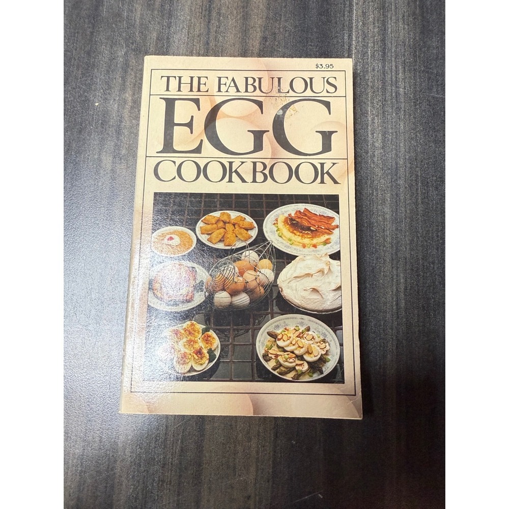 The Fabulous Egg Cookbook 1979 Recipes Vintage Cooking Kitchen